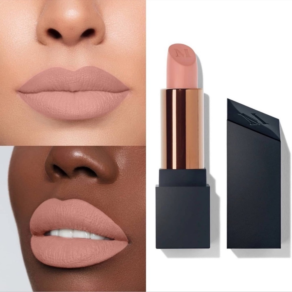 Morphe Mega Matte Lipstick Bare All Pale Apricot Nude Full Coverage 3.5g 0.12oz - Picture 1 of 4